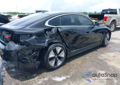 2025 BMW I4 Edrive40 from USA, damaged, VIN WBY23HD0XSFT90046